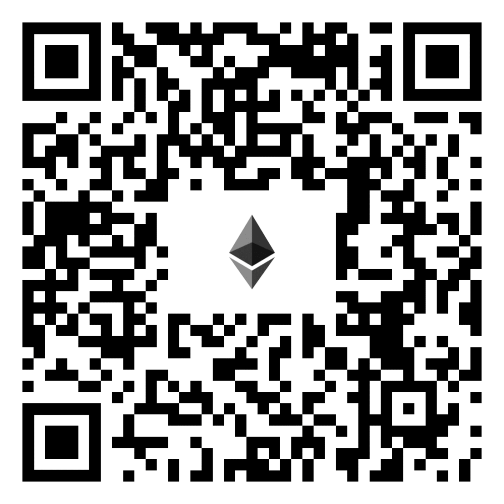 Ethereum qr-code scan the code to donate
