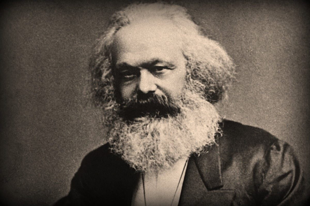 karl marx illustration Karl Marx- for illustration only